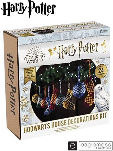 Eaglemoss Harry Potter Hogwarts Christmas Decorations Knit Kit